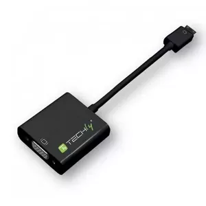 Адаптер видеокабеля VGA D-Sub HDMI Type C Mini Techly IDATA-HDMI-VGA4