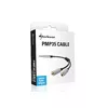 Audio Cable Sharkoon 0.12m 3.5mm/2x3.5mm Photo 2