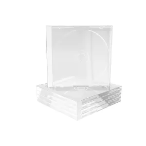 Jewel case MediaRange BOX24 1 diskam Caurspīdīgs