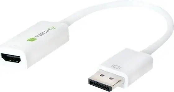 Video kabeļa adapteris Techly IADAP-DP-HDMIF2 0