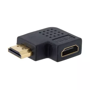 Techly IADAP-HDMI-270 kabeļu spraudņu pāreja Melns