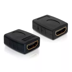 Cable gender changer Techly IADAP-HDMI-F/F Black