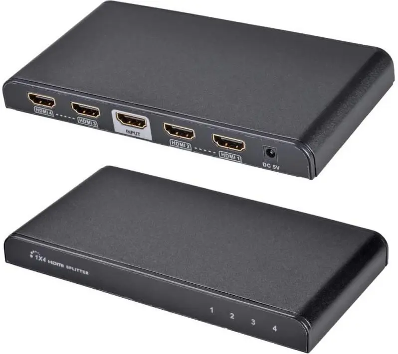 Видеосплиттер Techly IDATA-HDMI-4K4 Photo 2