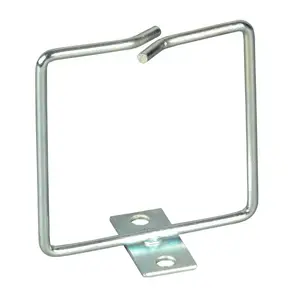 Kabeles saite EFB Elektronik 699991.3 — tērauds, alumīnija tonis, 80×80 mm, 1 gab.