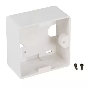 Outlet box accessory EFB Elektronik ET-25084V3 White