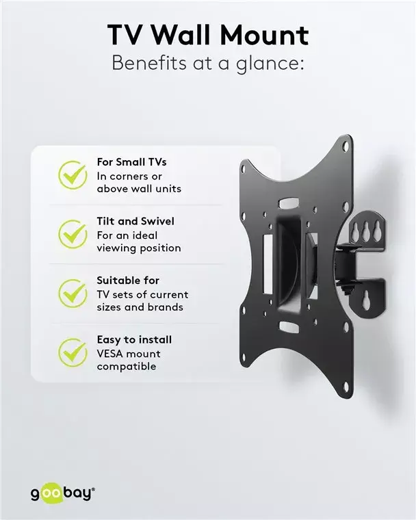 TV Wall Mount Basic Tilt 51893 Photo 18