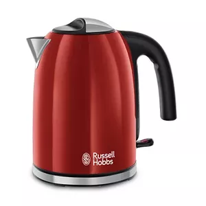 Russell Hobbs 20412-70 elektriskās tējkanna Melns, Sarkans, Nerūsējošs tērauds