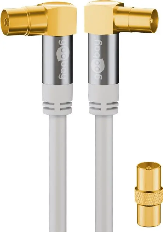 Coaxial cable GOOBAY 70411 — 1 m, male to female Photo 6