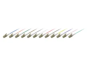 Equip LC/PC Fiber Optic Pigtail OM3 2m 50 µm Multimode Duplex Cable