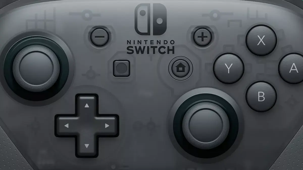 Gamepad Nintendo Switch Pro Controller Black Photo 3