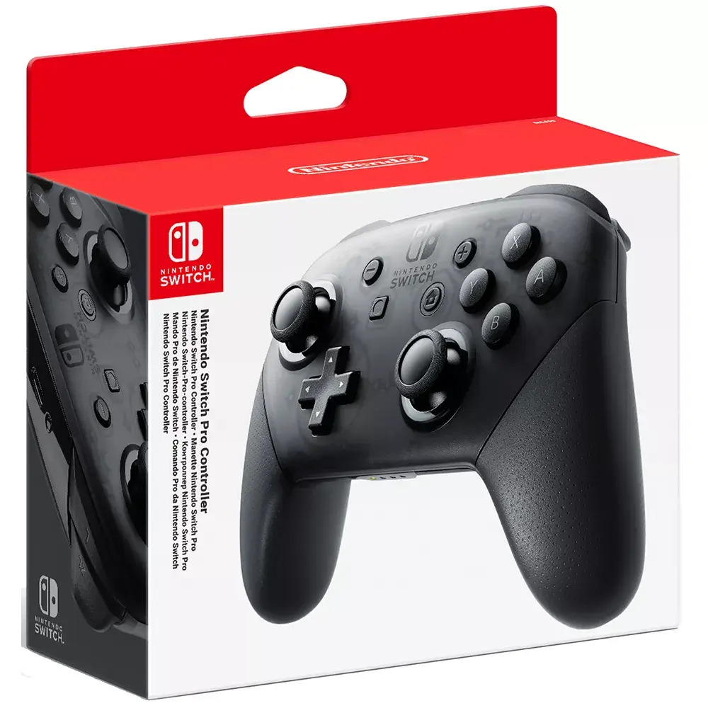 Gamepad Nintendo Switch Pro Controller Black Photo 5