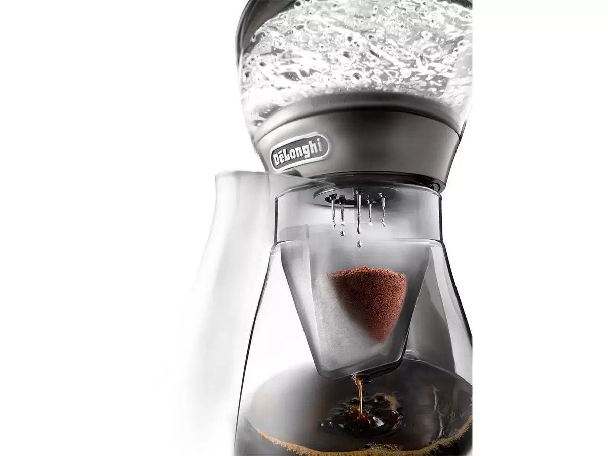 Drip coffee maker De’Longhi 1.25 L Clessidra ICM17210 Photo 3