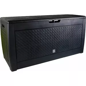 Storage box Prosperplast Boxe Matuba 310 l Anthracite – 310 L outdoor plastic garden box