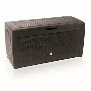 Outdoor Storage Box Prosperplast Boxe Matuba 310 L — Brown, weather-resistant resin