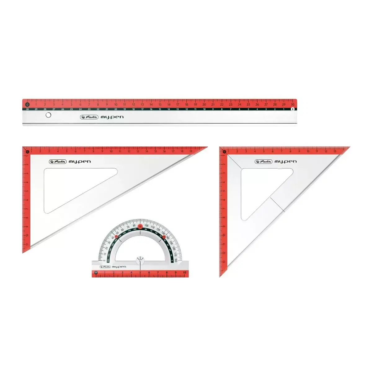 Ruler set Herlitz 11368222 Photo 2