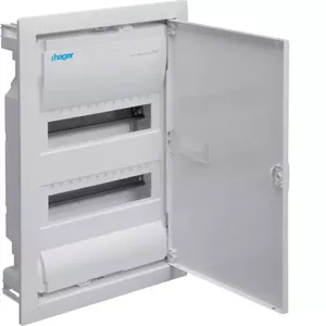 Электрощит Hager VU24NE, металлический шкаф IP30, 348×505×94.5 мм