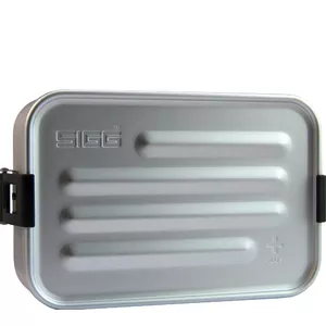 Food storage container SIGG 8697.10 Rectangular Box Black Grey
