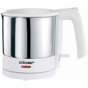 Electric kettle Cloer 4721 1 L 1800 W Stainless steel White