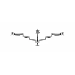 Monitor Mount ICY BOX IB-MS505-TI 81.3 cm (32") Clamp Black/Silver