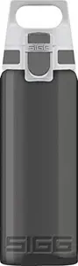 Drinking bottle Sigg 8691.90 — 600 ml plastic, anthracite, fitness and daily use