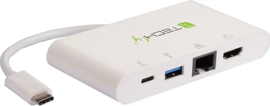 TECHLY IADAP-USB31-DOCK1 USB Type-C portreplikators Photo 2