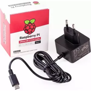 Raspberry Pi RPI PS 15W BK EU power adapter/inverter Indoor 15.3 W Black