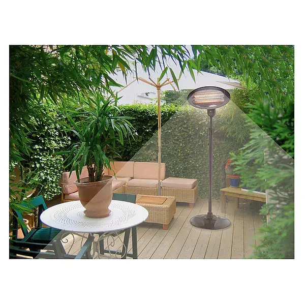 Infrared electric space heater, Olympia, BS 55 Photo 2