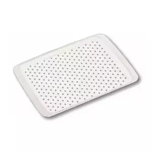 Serving tray KESPER 77220 — plastic non-slip white tray, lightweight, easy-care