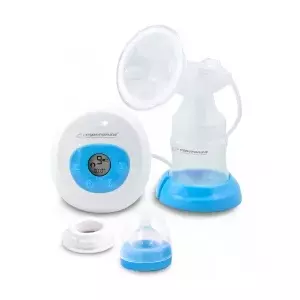 Elektriskais krūts sūknis ESPERANZA ECM001B, elektronisks, zils, AC/baterijas, LCD, tilpums 1550 ml