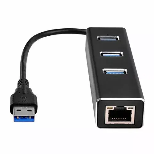 SILVERSTONE SST-EP04 USB-хаб — 3× USB 3.0 + Gigabit Photo 2