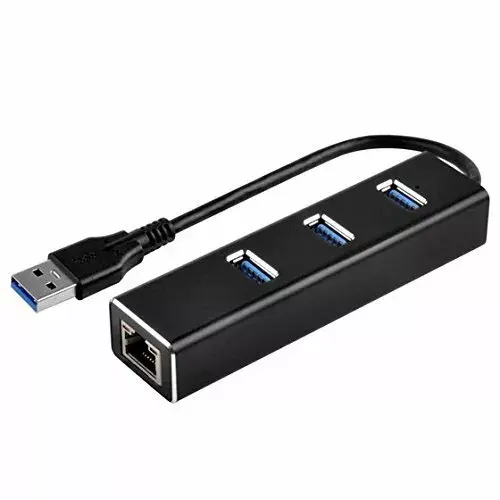 SILVERSTONE SST-EP04 USB-хаб — 3× USB 3.0 + Gigabit Photo 3