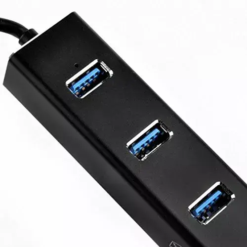 SILVERSTONE SST-EP04 USB-хаб — 3× USB 3.0 + Gigabit Photo 5