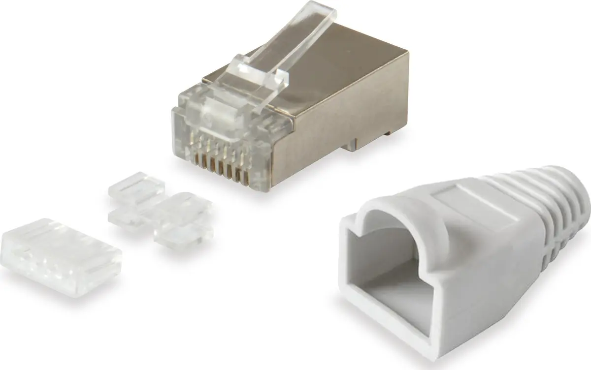 Комплект экранированных разъемов RJ45 Cat.6 Equip 121181 Photo 4
