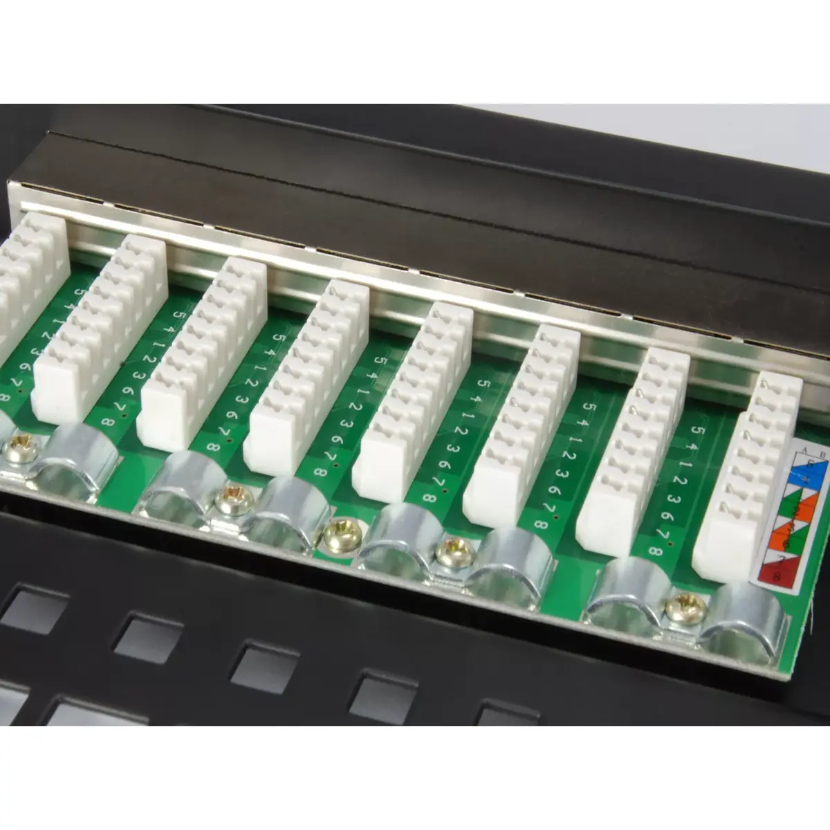Pārejas paneļa Equip 24-Port Cat.5e Shielded Black Photo 6