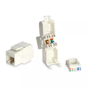 Кроссовый разъем Cat.6 без экранирования Toolfree Equip 769216