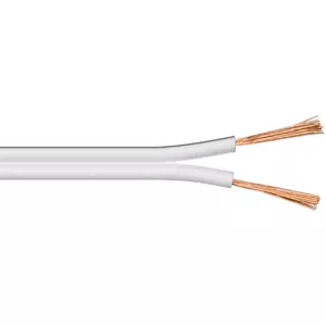 Speaker Cable Goobay 15112 OFC CU 10m White
