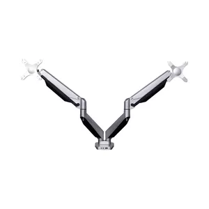 Dual Monitor Arm Clamp BakkerElkhuizen Smart Office 12 18 kg 10-27 inch