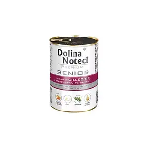 Wet dog food Dolina Noteci Senior Beef, Carrot, Pork 400 g can