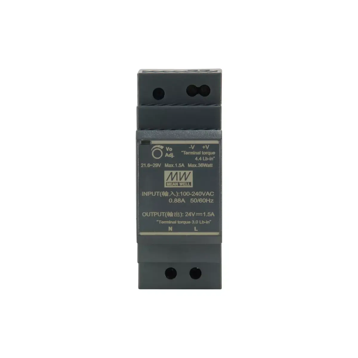 24V DC rūpnieciskais barošanas avots LevelOne POW-2411 Photo 3