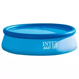Надувной бассейн Intex 28130NP, круглый, Ø 3,66 м, высота 760 мм, объём 5 621 л, синий