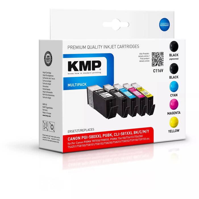 Buy Compatible Canon Pixma TR7550 Yellow Ink Cartridge