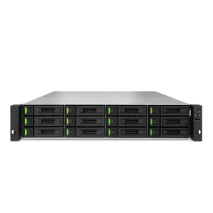 QSAN XCubeNAS XN7012R NAS Стойка (2U) Подключение Ethernet Черный, Металлический i3-3220