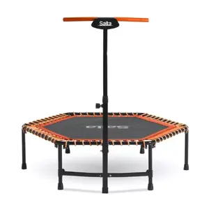 Fitnesa tramplīns Salta 5357O 128 cm oranžs – tramplīns vingrošanai, diametrs 128 cm