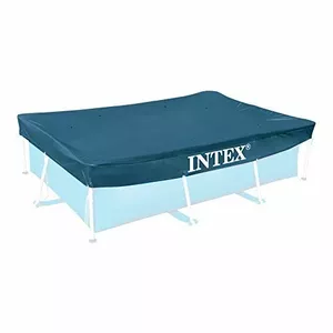 Pool tarpaulin cover Intex Frame Pool Family model 128038, dark blue, 300 x 200 cm