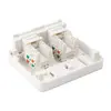 2-Port Keystone Jack Virsmas Montāžas Kaste Equip 125124 Photo 4