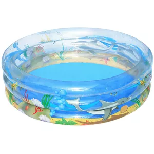 Bestway Inflatable Transparent Sea Life Pool Φ1.5m x H53cm