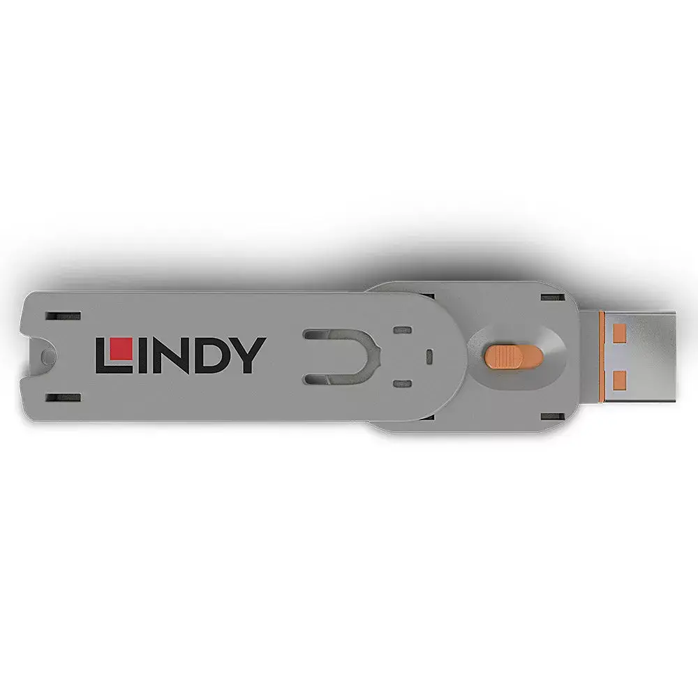 Porta bloķētājs USB Type A Port Blocker Key Photo 2