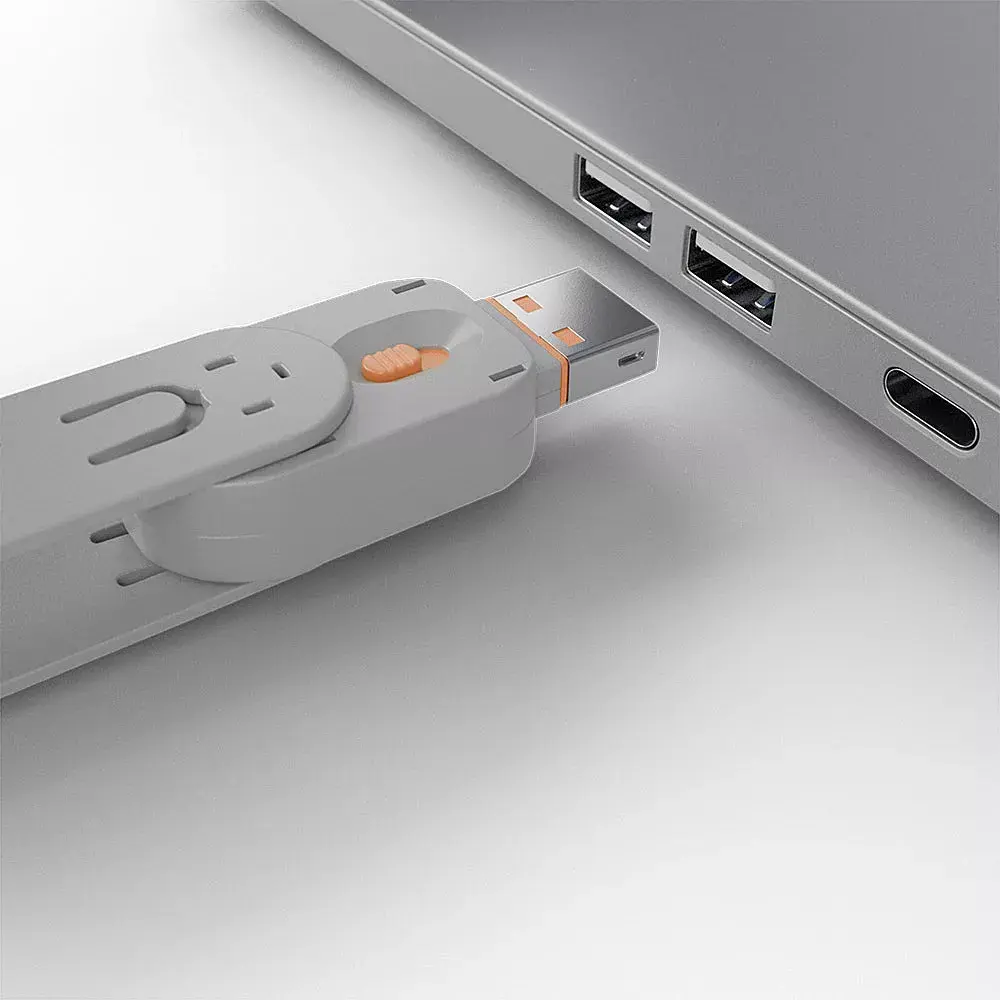 Porta bloķētājs USB Type A Port Blocker Key Photo 3