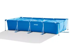 Intex framed rectangular above-ground pool 28273NP — Blue