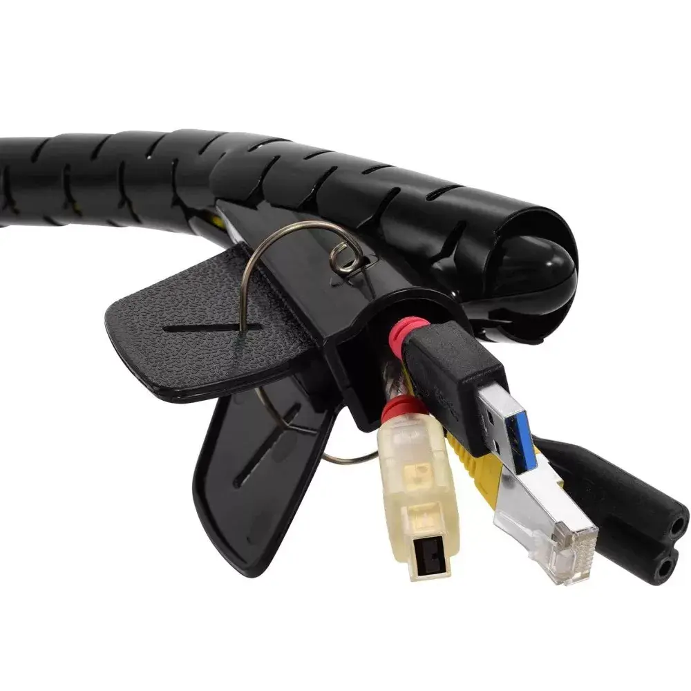 Apvalka kabeļu komplekts TECHLY ISWT-KIT-BK Photo 4